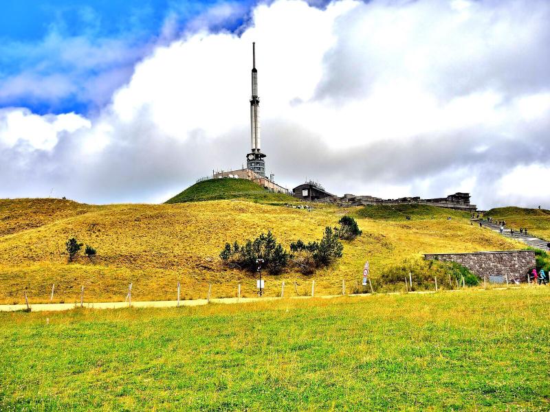 The summit of the Puy de Dôme